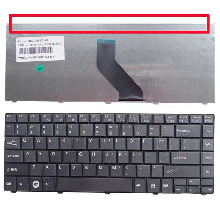 New laptop keyboard for FUJITSU LH531 BH531 LH701